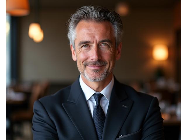Portrait d'Antoine Lefevre, Expert en service et sommellerie