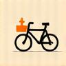 Bicycle Delivery Icon